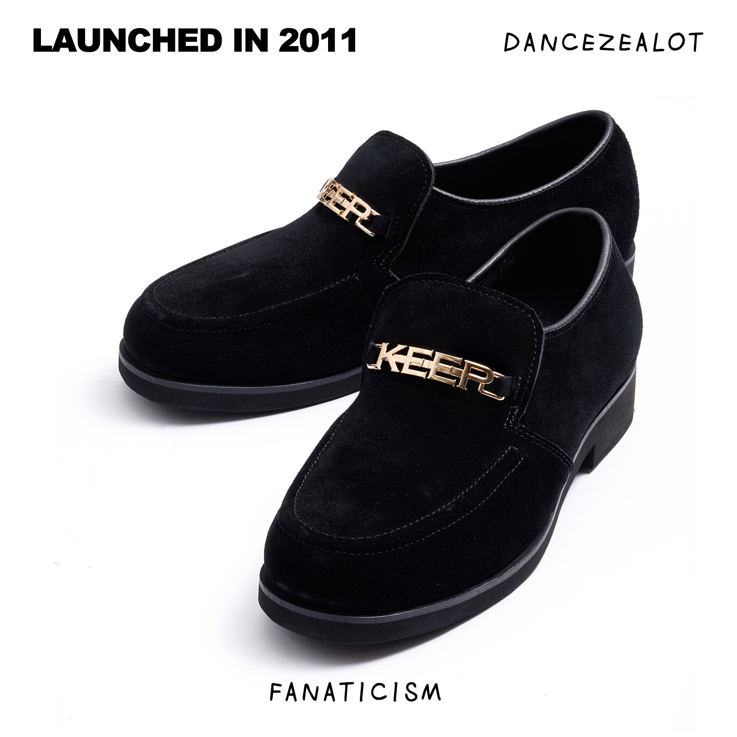 DanceZealot「B2」Black-Popping shoes
