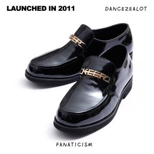 DanceZealot「B6」Black/-Popping shoes