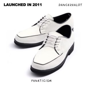 DanceZealot「M5」White-Popping shoes