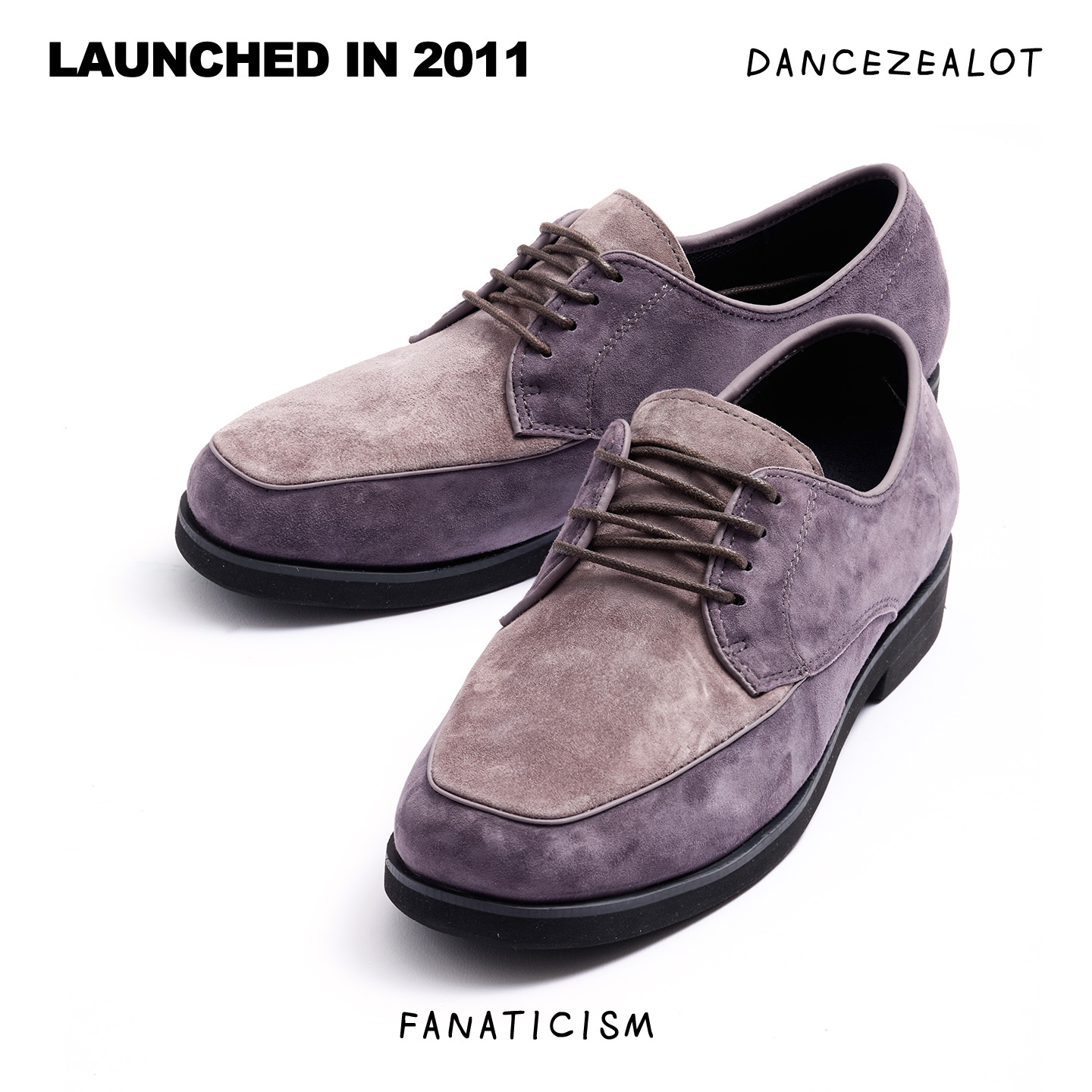 DanceZealot「M6」Purple-Popping shoes