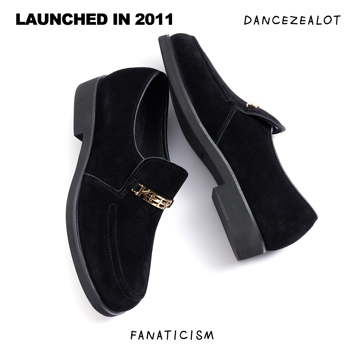 DanceZealot「B2」Black-Popping shoes - Image 3