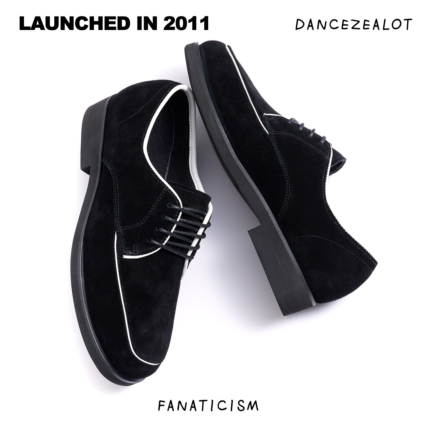DanceZealot「M3」Black-Popping shoes - Image 3