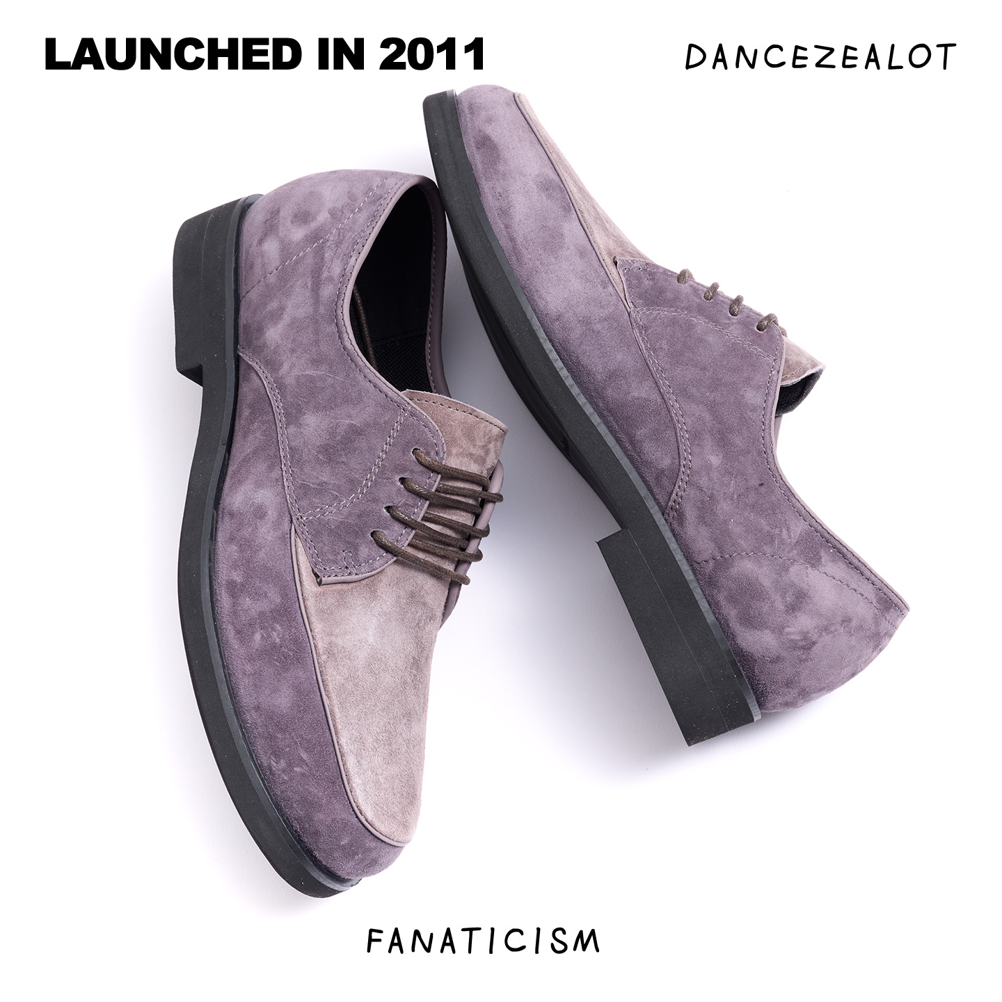 DanceZealot「M6」Purple-Popping shoes - Image 4