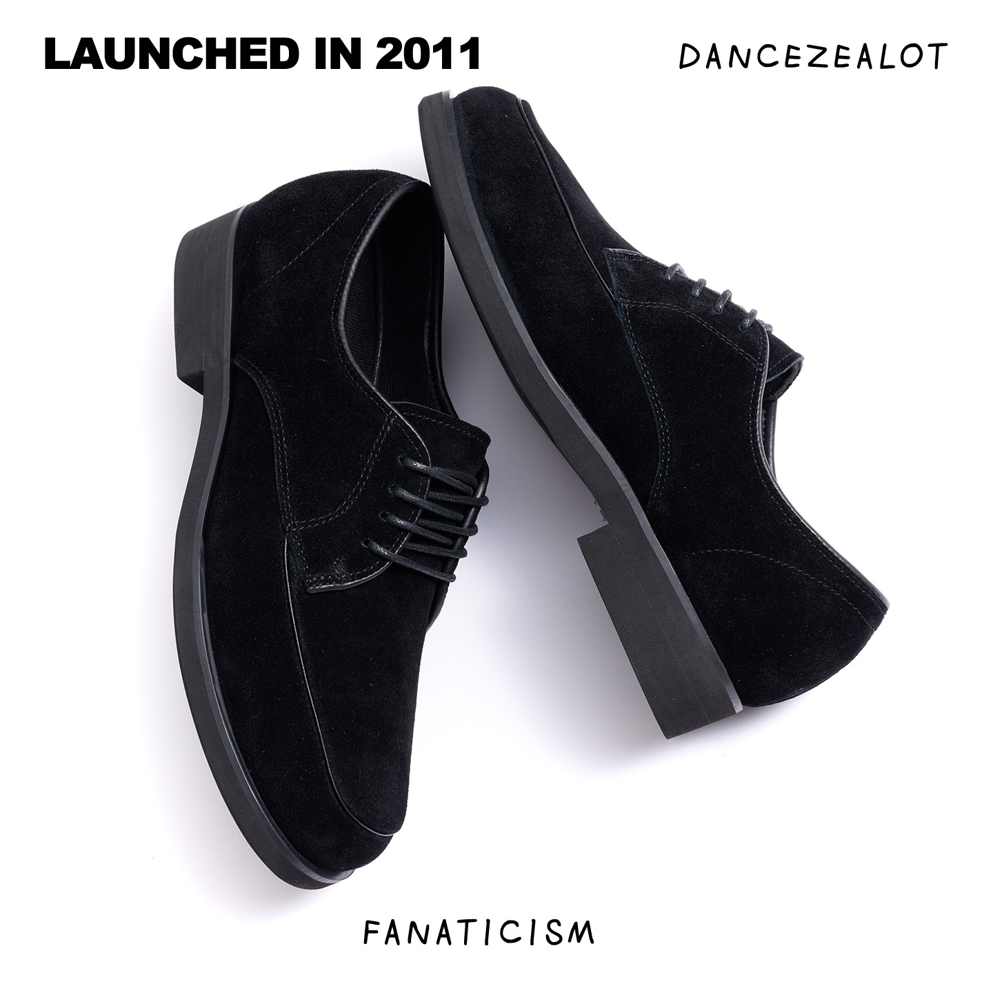DanceZealot「M8」Black-Popping shoes - Image 3