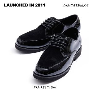 DanceZealot「Shiny Leather」Black-Popping shoes/S3