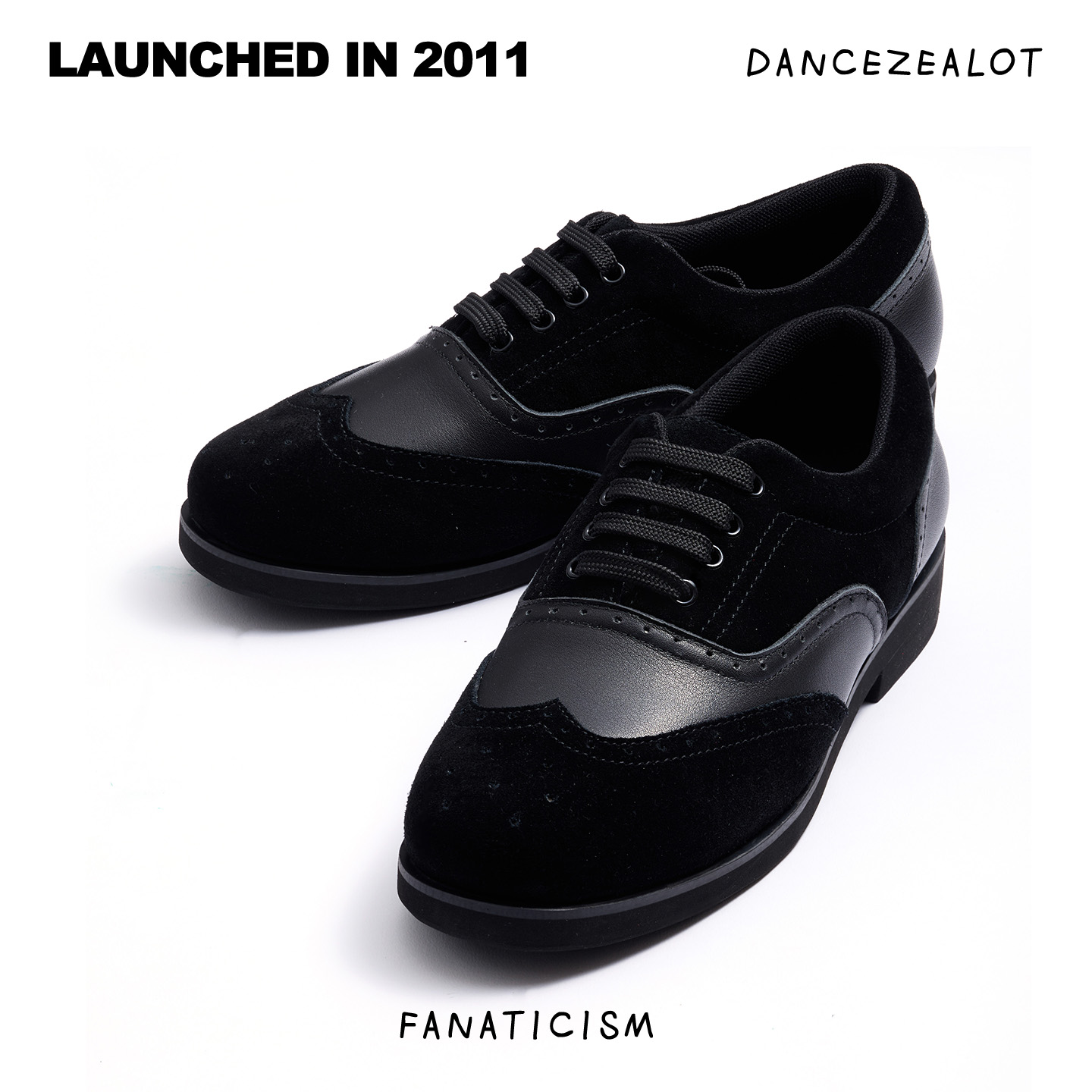 DanceZealot「L1」Black-Popping shoes