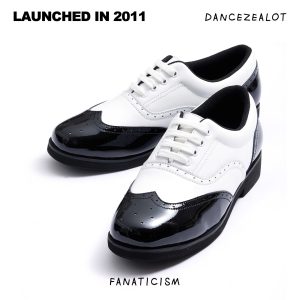 DanceZealot「L5」Shiny Black-Popping shoes