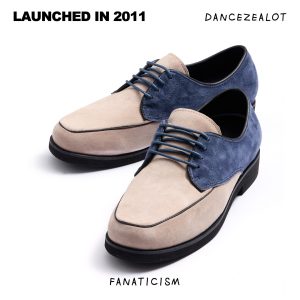 DanceZealot「N3」Blue/Beige-Popping shoes
