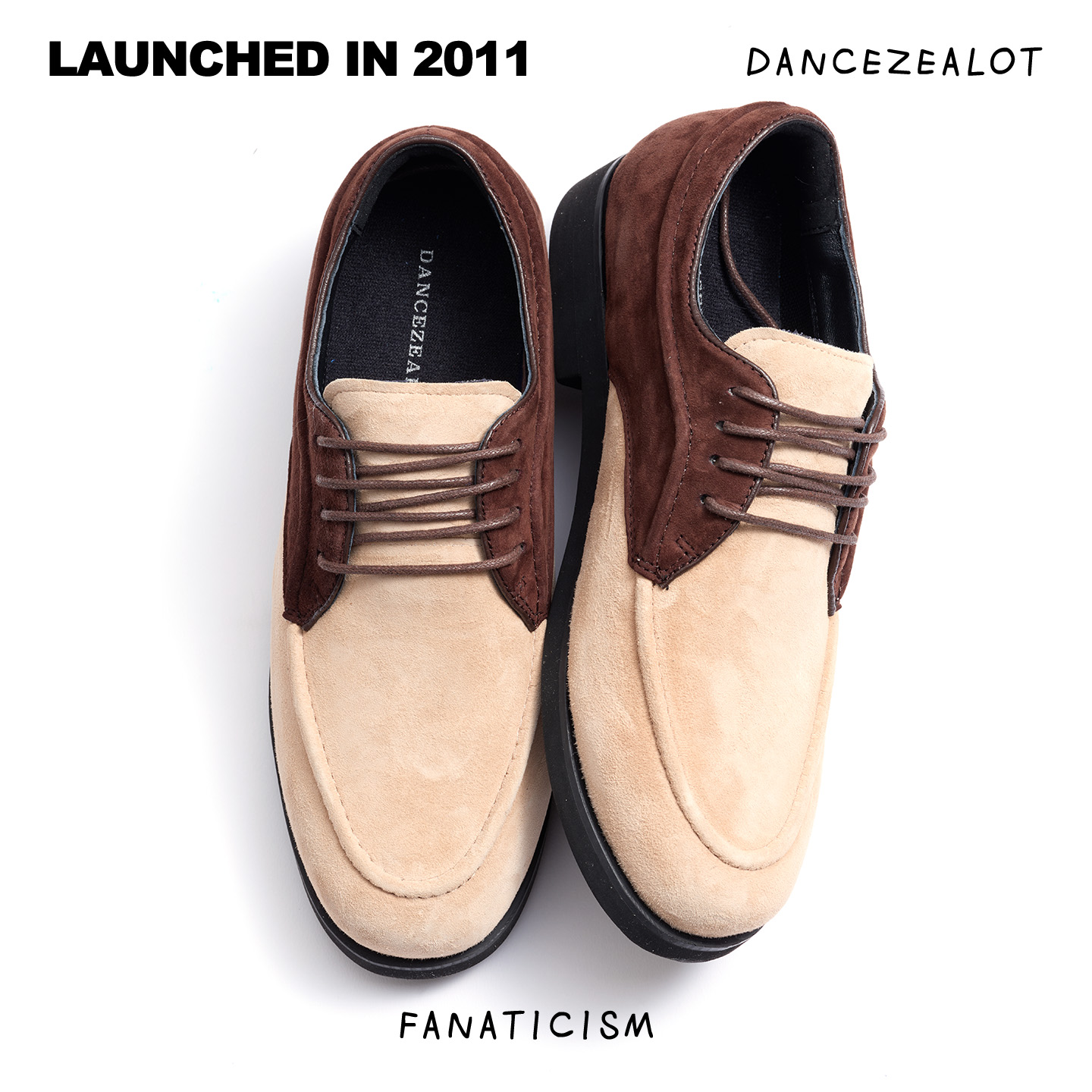 DanceZealot「GF1」Brown-Popping shoes - Image 2