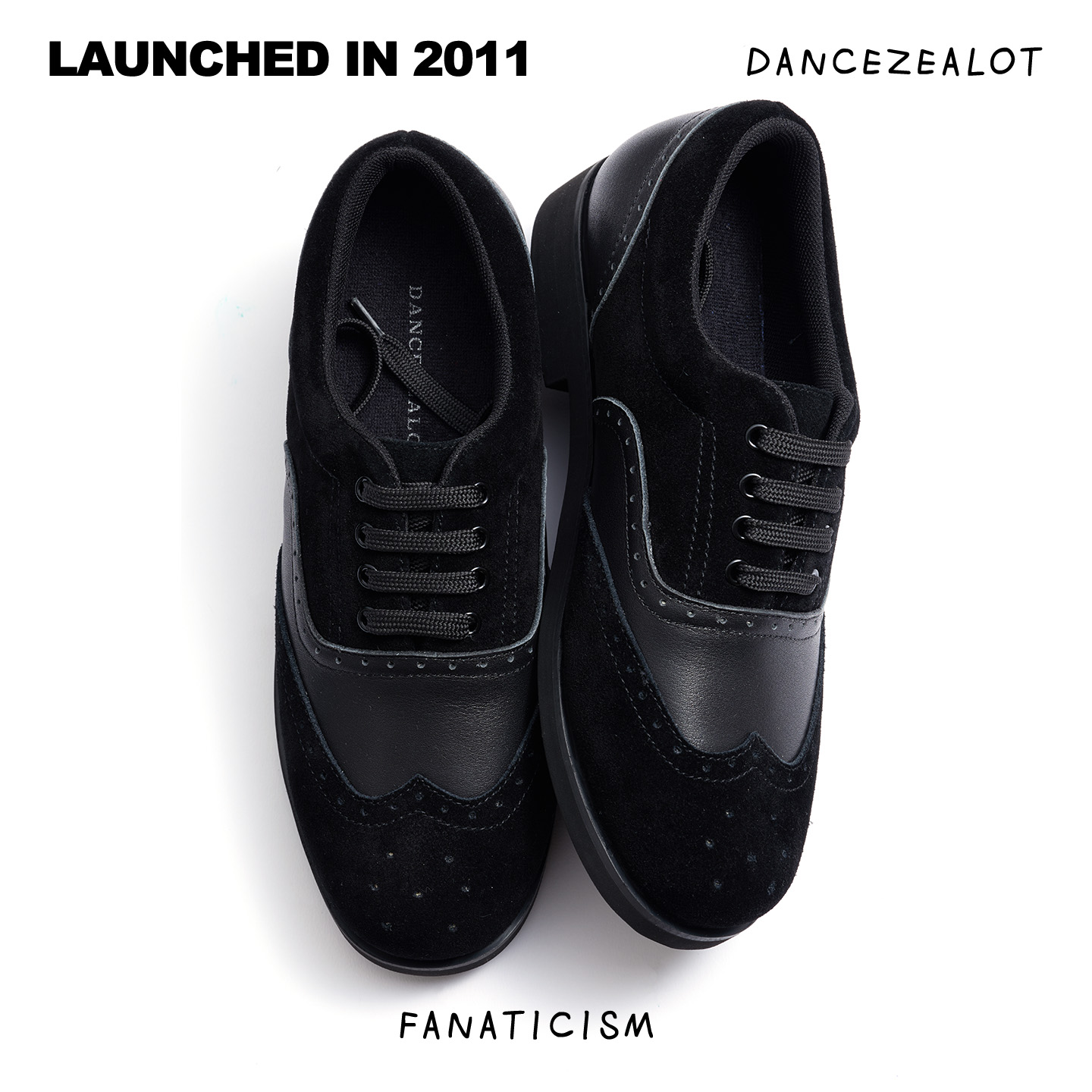 DanceZealot「L1」Black-Popping shoes - Image 2