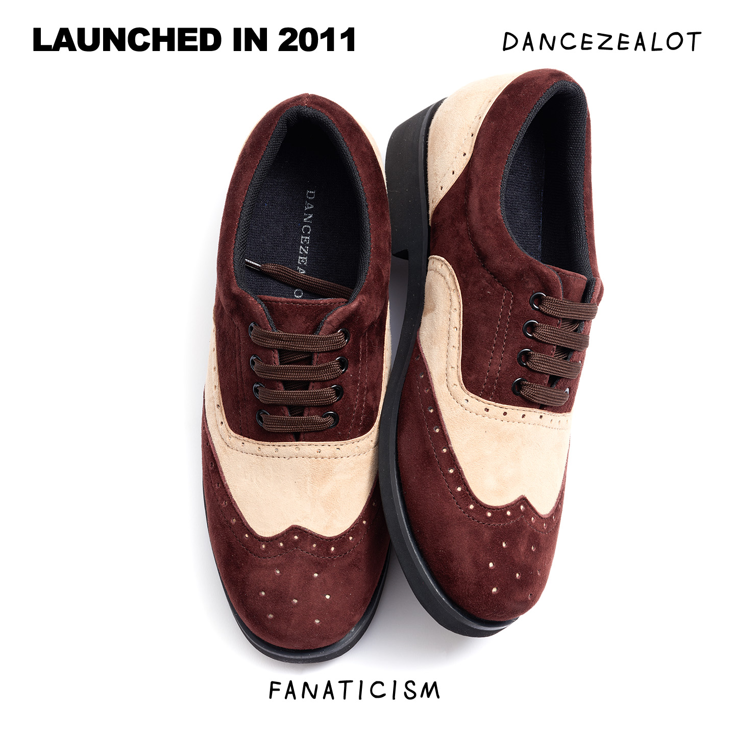 DanceZealot「L3」Brown-Popping shoes - Image 2