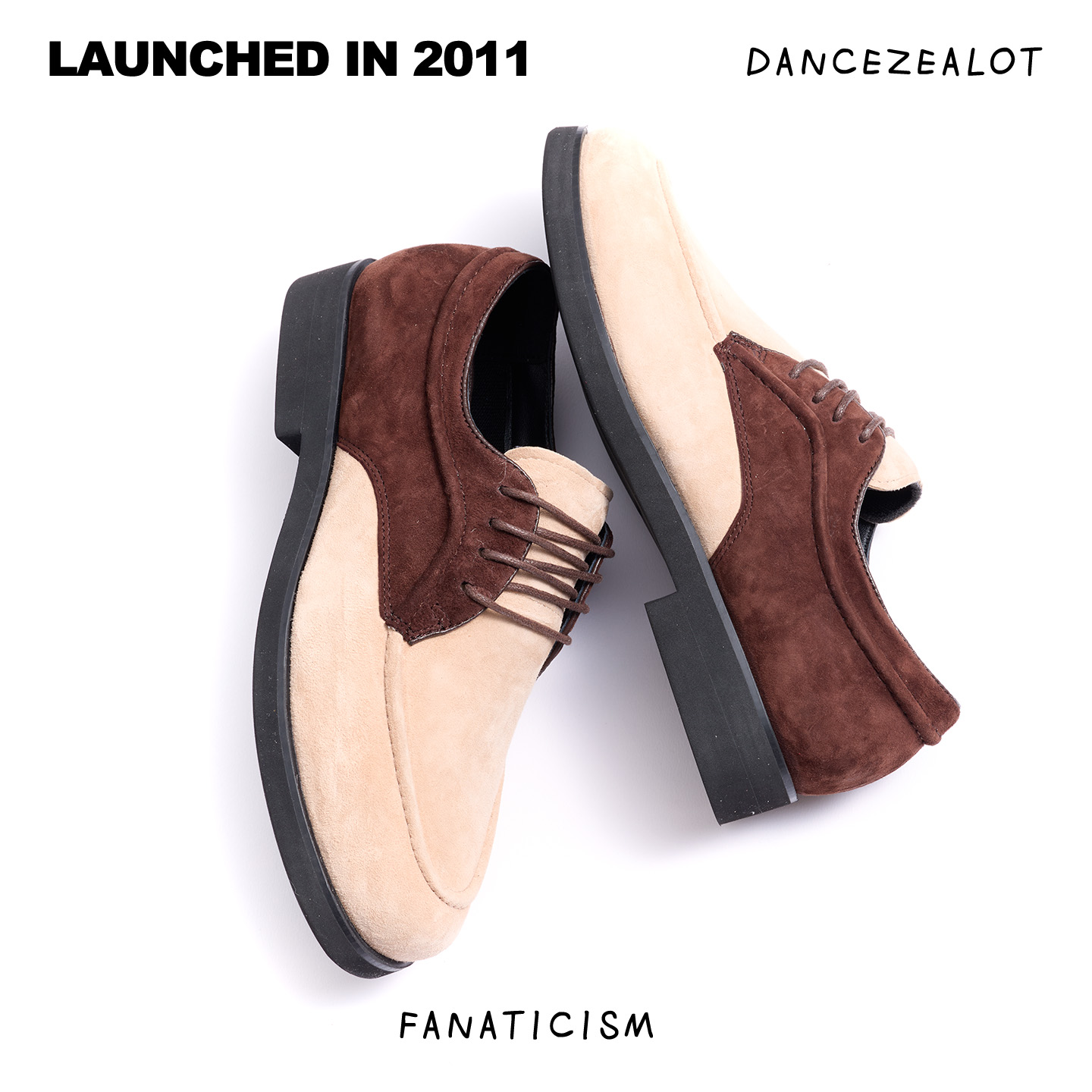 DanceZealot「GF1」Brown-Popping shoes - Image 3