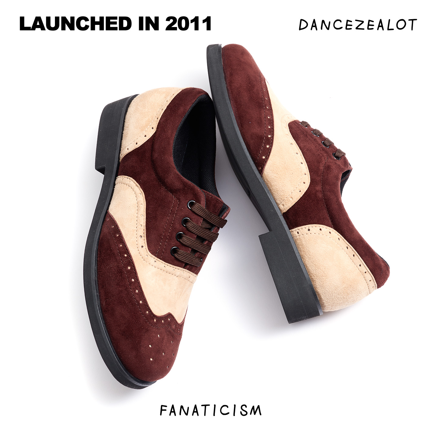 DanceZealot「L3」Brown-Popping shoes - Image 3