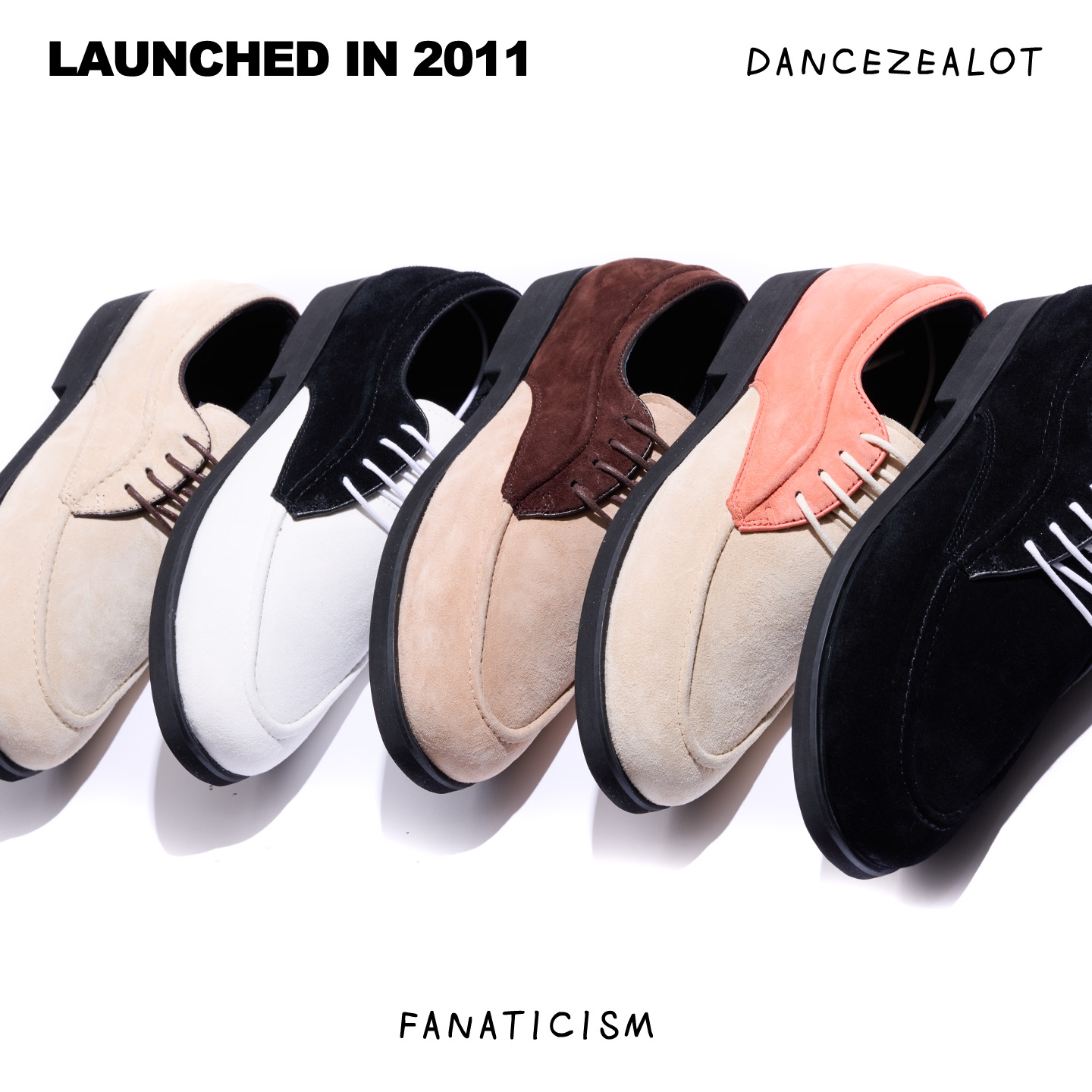 DanceZealot「GF4」Beige-Popping shoes - Image 4