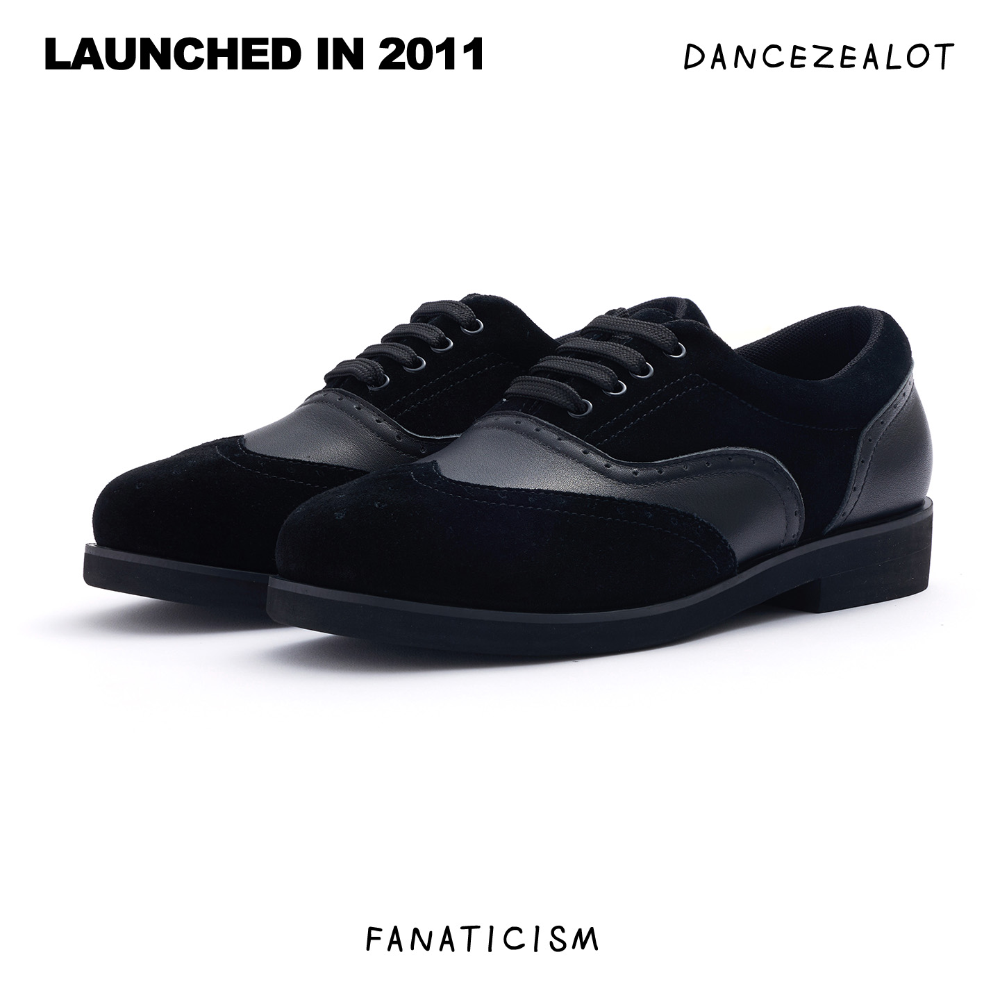DanceZealot「L1」Black-Popping shoes - Image 4