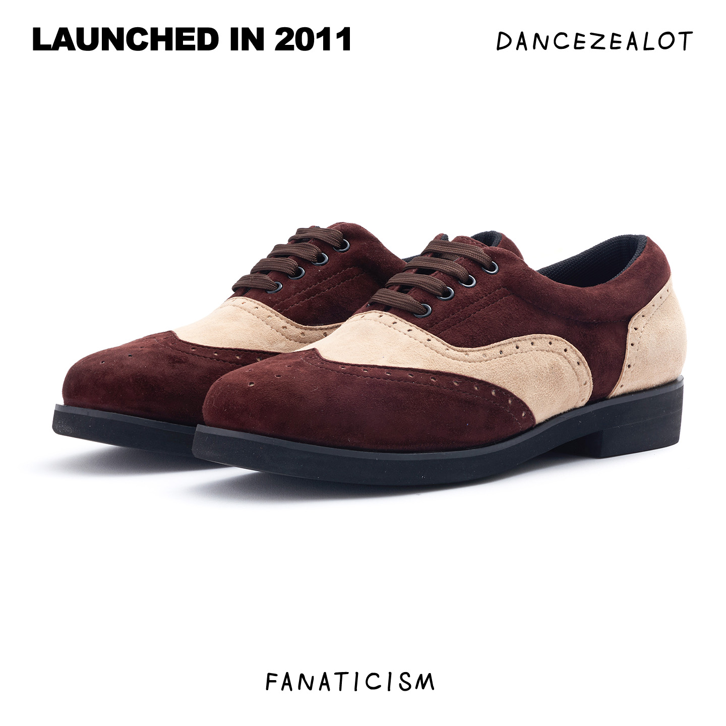 DanceZealot「L3」Brown-Popping shoes - Image 4