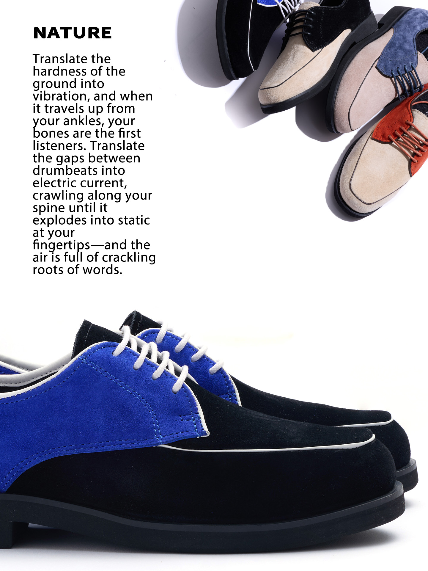 DanceZealot「N4」Black/Blue-Popping shoes - Image 6