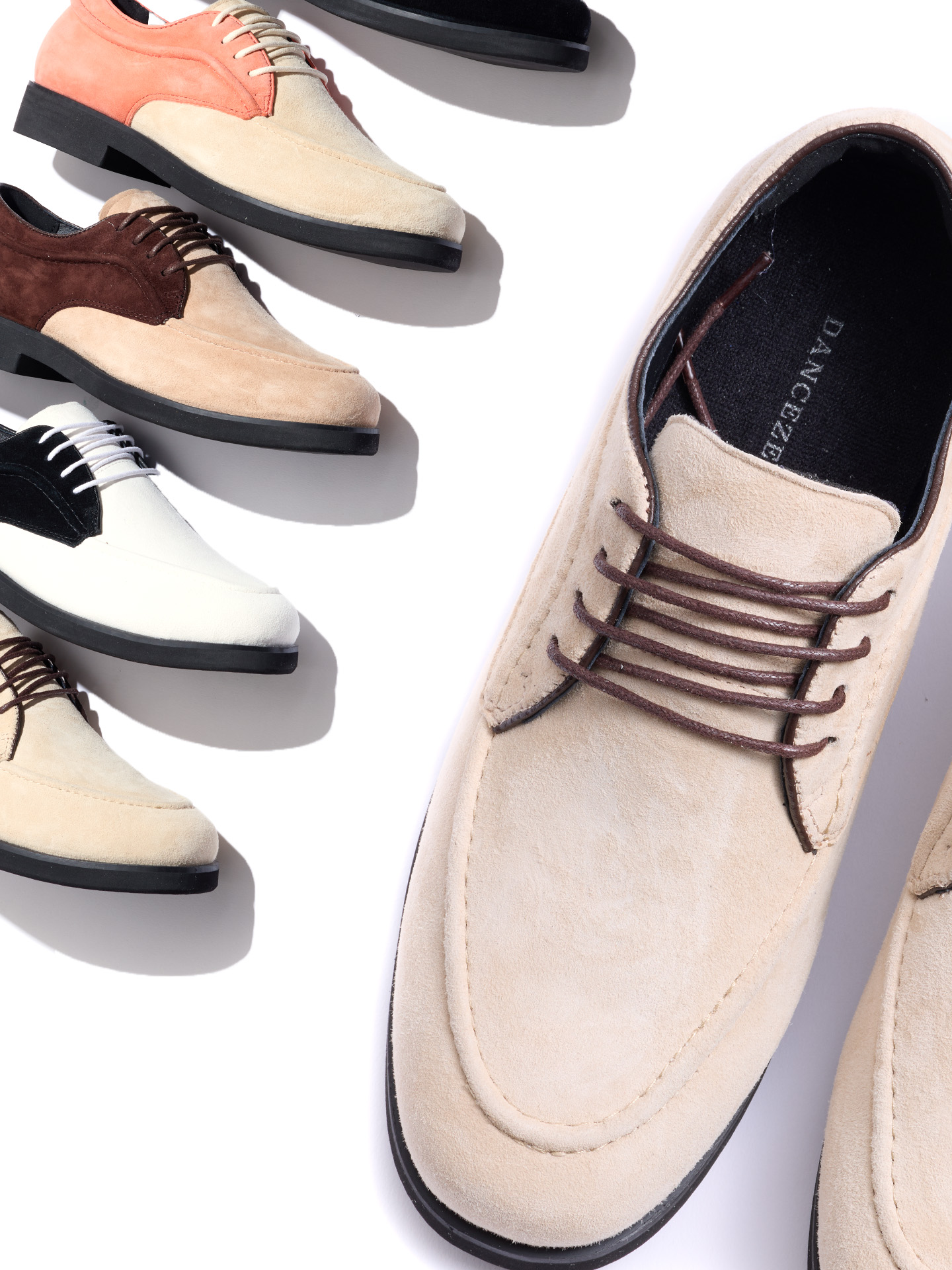 DanceZealot「GF4」Beige-Popping shoes - Image 5