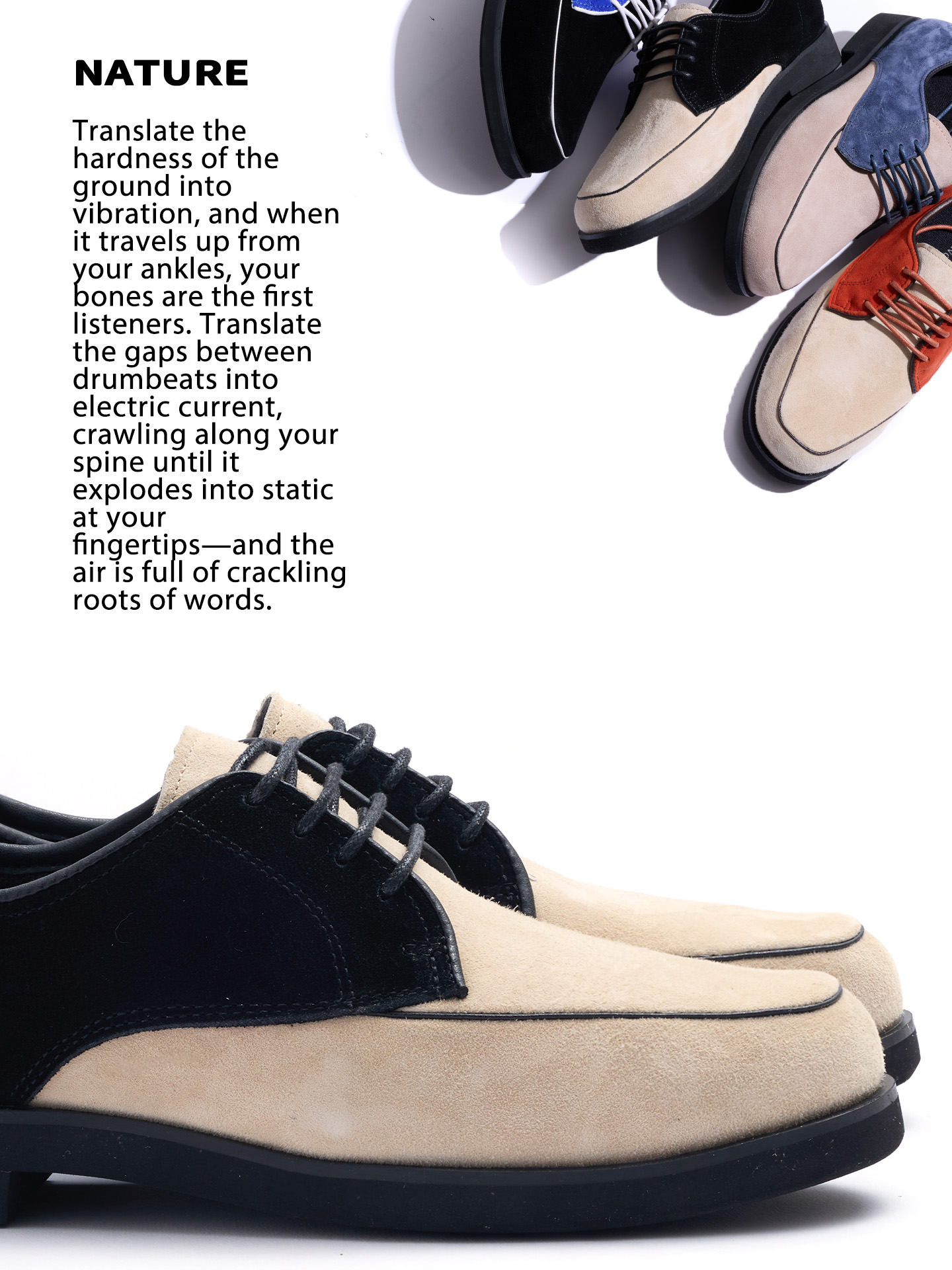 DanceZealot「N1」Black/Beige-Popping shoes - Image 5