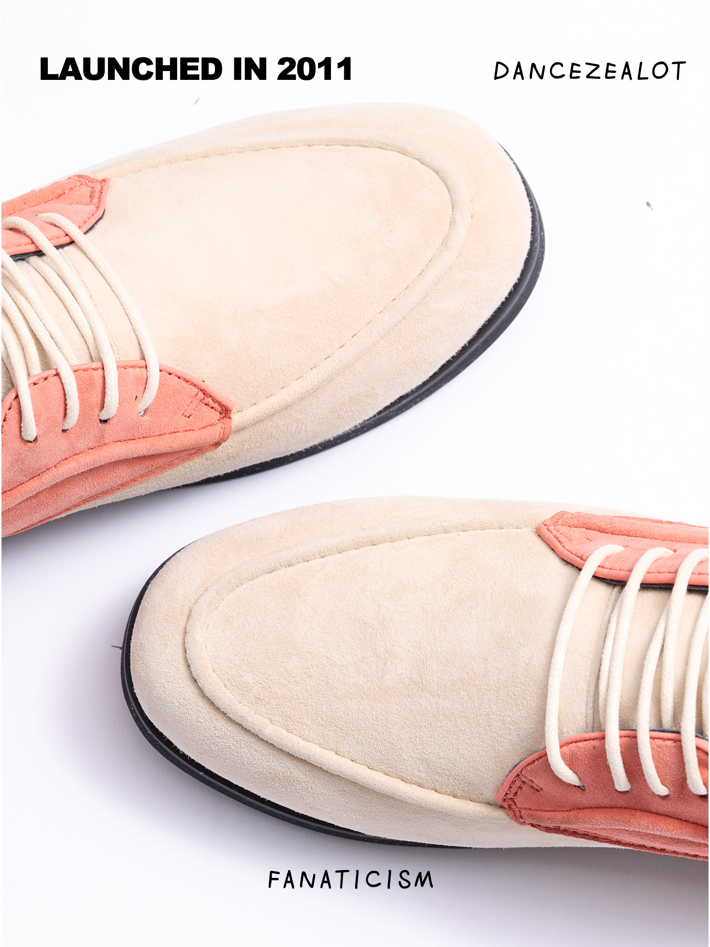 DanceZealot「GF2」Pink-Popping shoes - Image 5