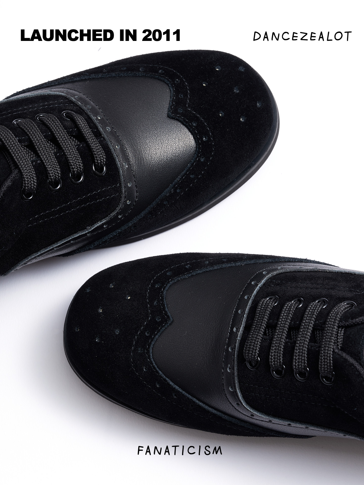 DanceZealot「L1」Black-Popping shoes - Image 5