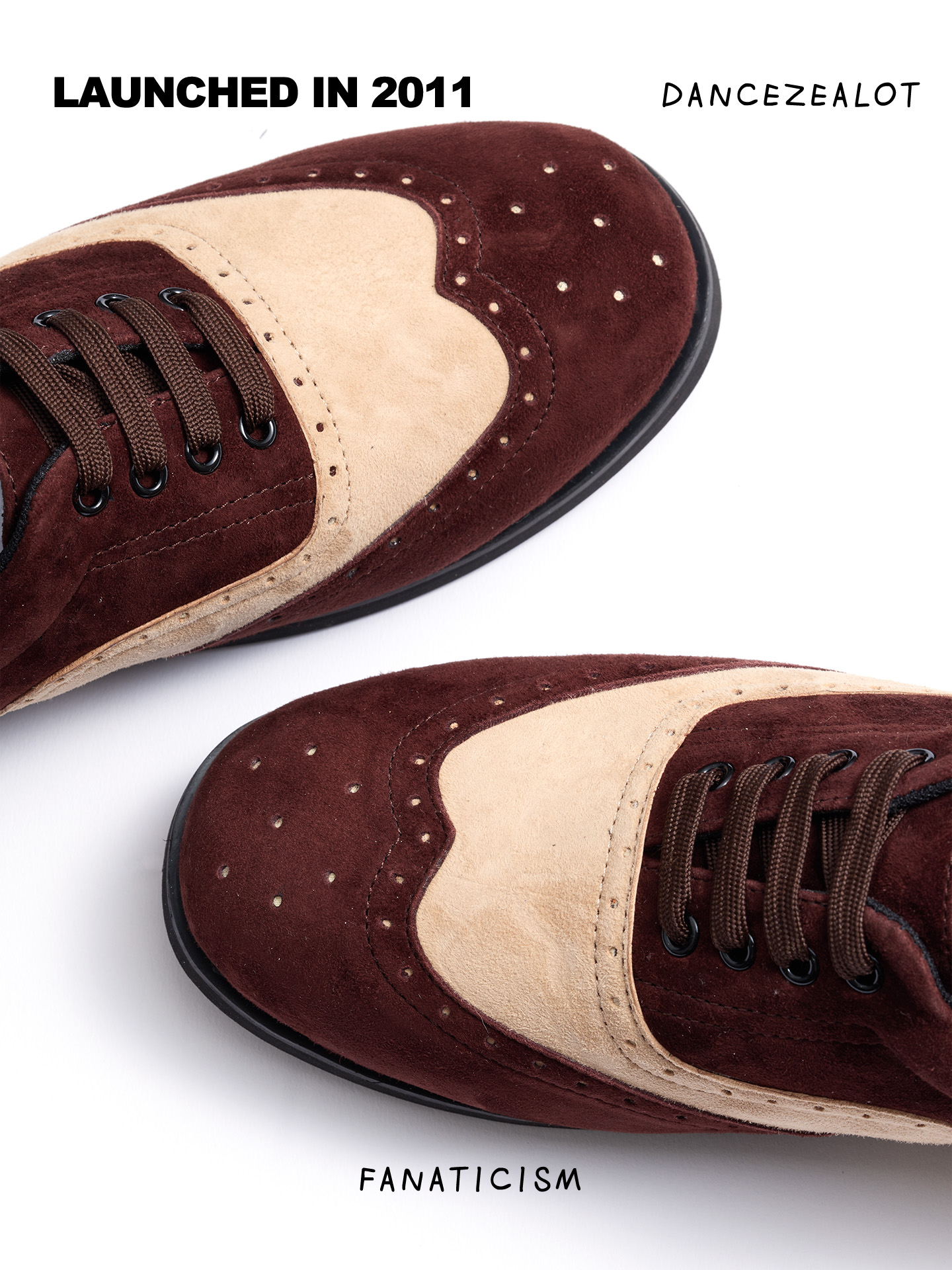 DanceZealot「L3」Brown-Popping shoes - Image 5